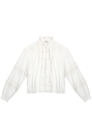 White Valda blouse MARANT ÉTOILE | CH0201FAC1J15E20WH